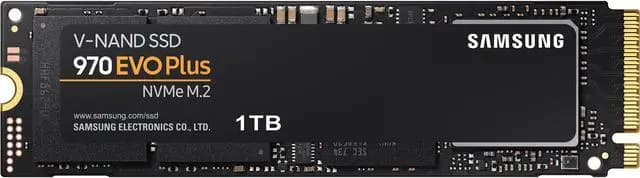 Samsung 970 EVO Plus 1TB NVMe M.2 SSD